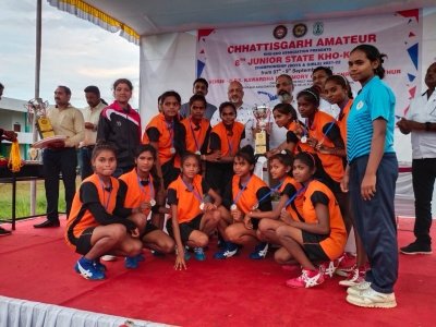 राज्य स्तरीय प्रतियोगिता में खैरागढ़ को दूसरा स्थान