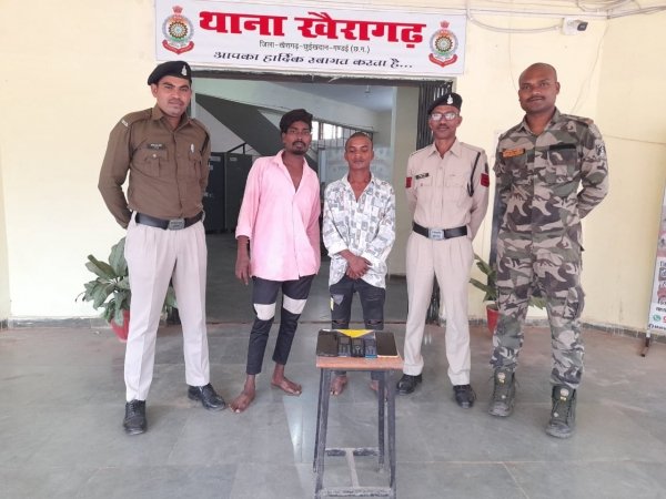 मोबाइल चोरी करने वाला दो आरोपियों को भेजा गया जेल