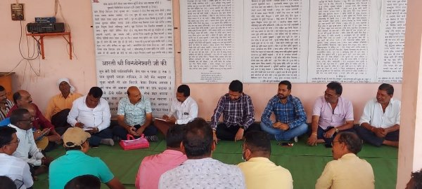 भाजपा नेता चेतन बने शनि मंदिर के अध्यक्ष,अनुराग को सचिव का प्रभार