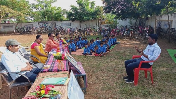 अचानकपुर स्कूल में हुआ व्यक्तिगत स्वच्छता, परिचय एवं साक्षात्कार प्रतिस्पर्धा